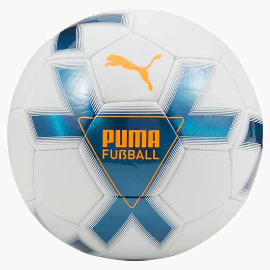 Ball Puma Cage Course Femme Bleu Blanche Orange | 1689503-WM