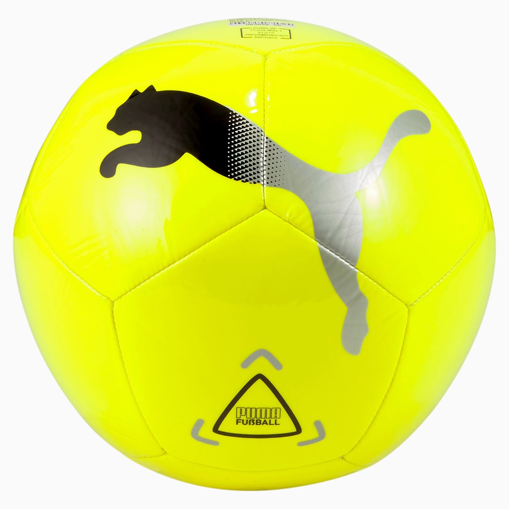 Ball Puma Icon Homme Jaune Noir Argent | 6750214-WR