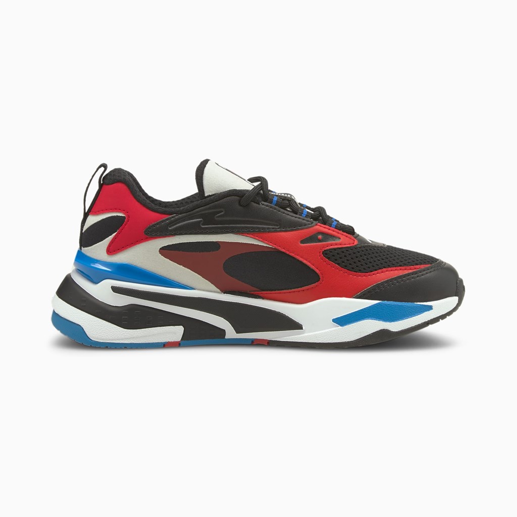 Baskets Puma RS-Fast JR Garcon Noir Rouge Bleu | 9862143-OX