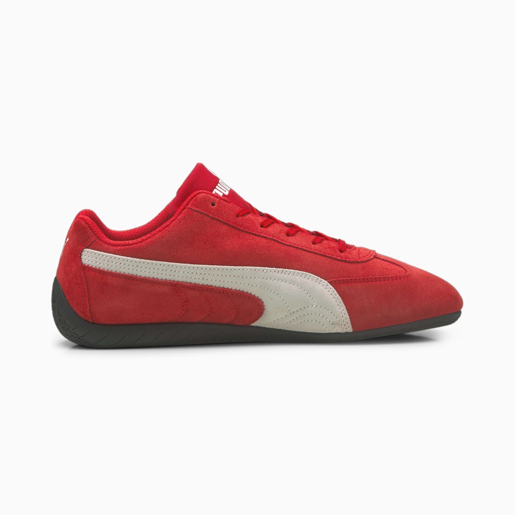 Chaussures Racing Puma Speedcat LS Homme Rouge Blanche | 5423107-MB
