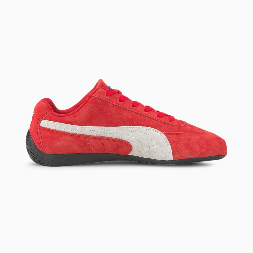 Chaussures Racing Puma Speedcat OG Sparco Femme Rouge Blanche | 9471802-PK