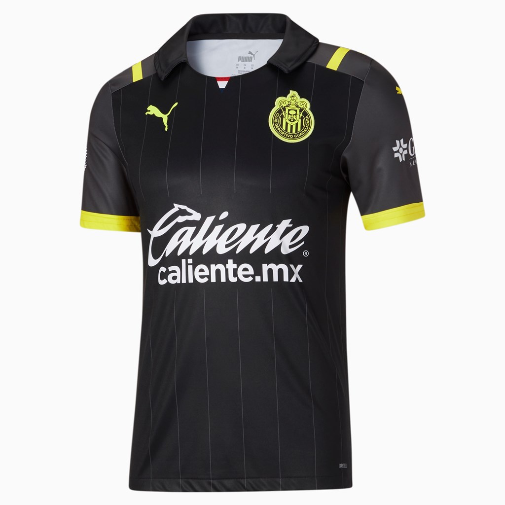 Chemises Puma Chivas Away Replica 21-22 Homme Noir | 1472368-QC