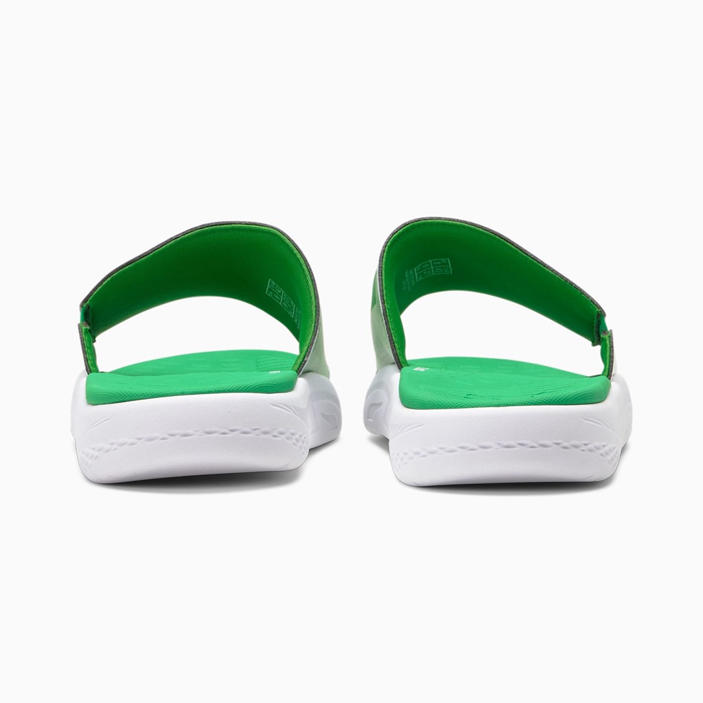 Claquette Puma Italy Softride Homme Vert Blanche | 4523976-BN