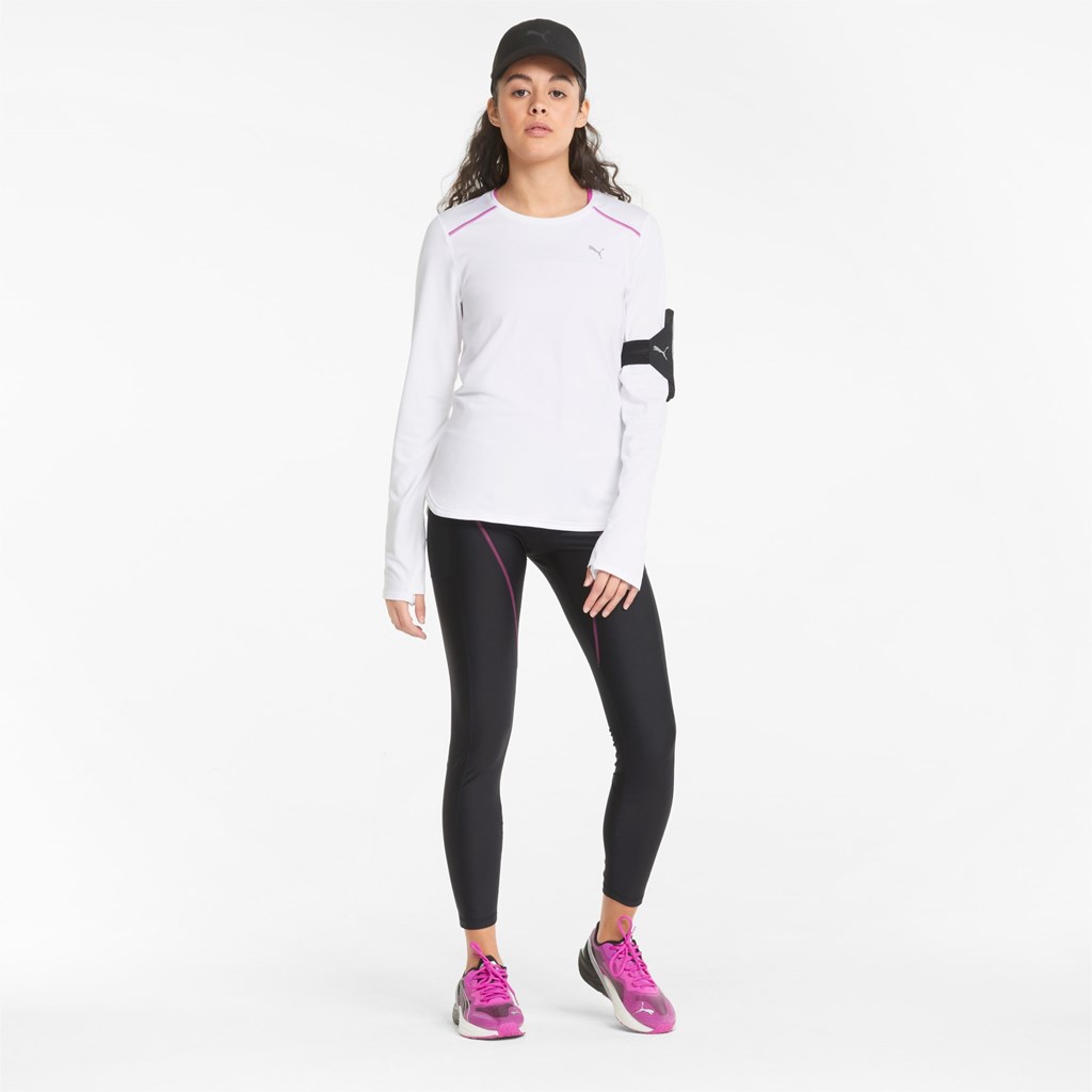 Leggings Puma Marathon High Taille Full-Length Course Femme Noir | 3261870-DV