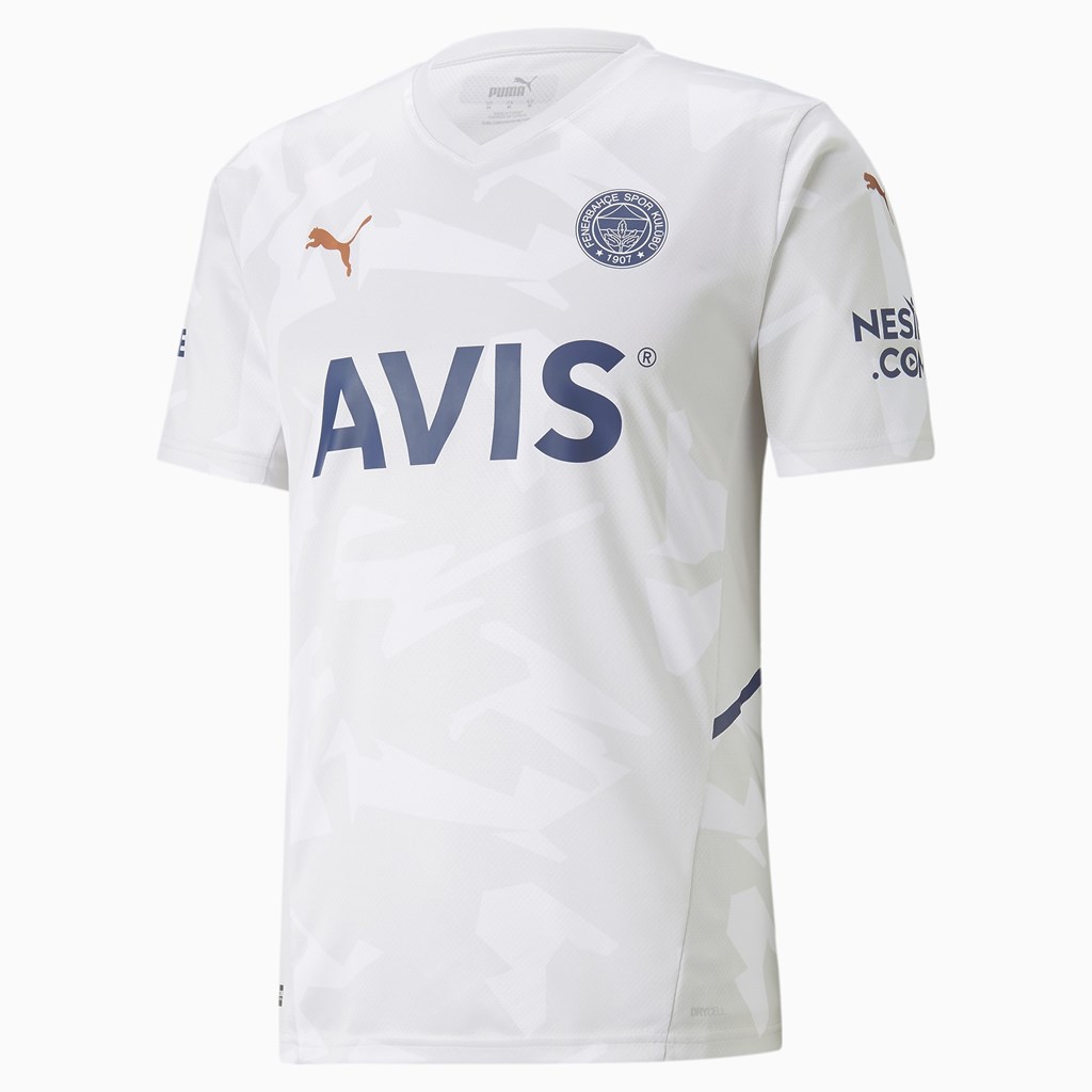 Maillot Puma FSK Fenerbahçe Away Homme Blanche | 4218569-TS