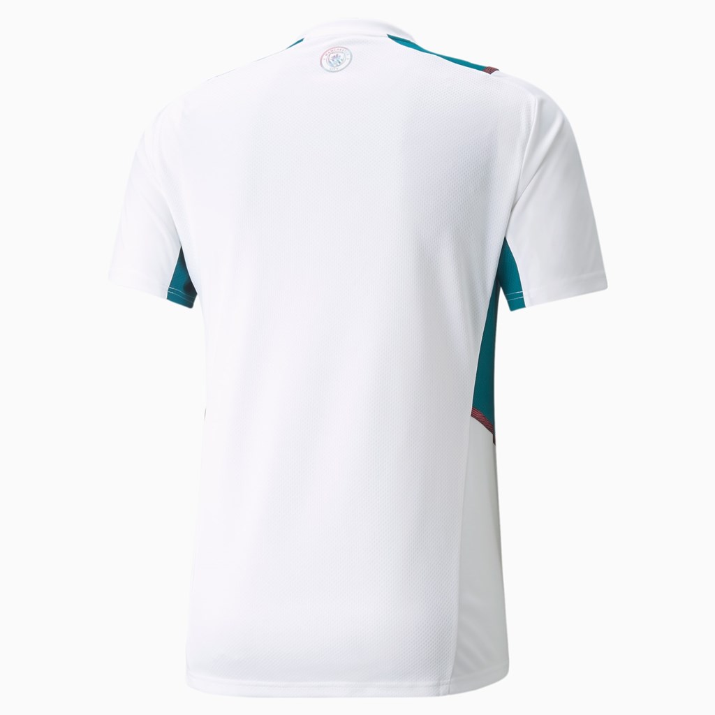 Maillot Puma Manchester City Course Homme Blanche | 2680395-HK
