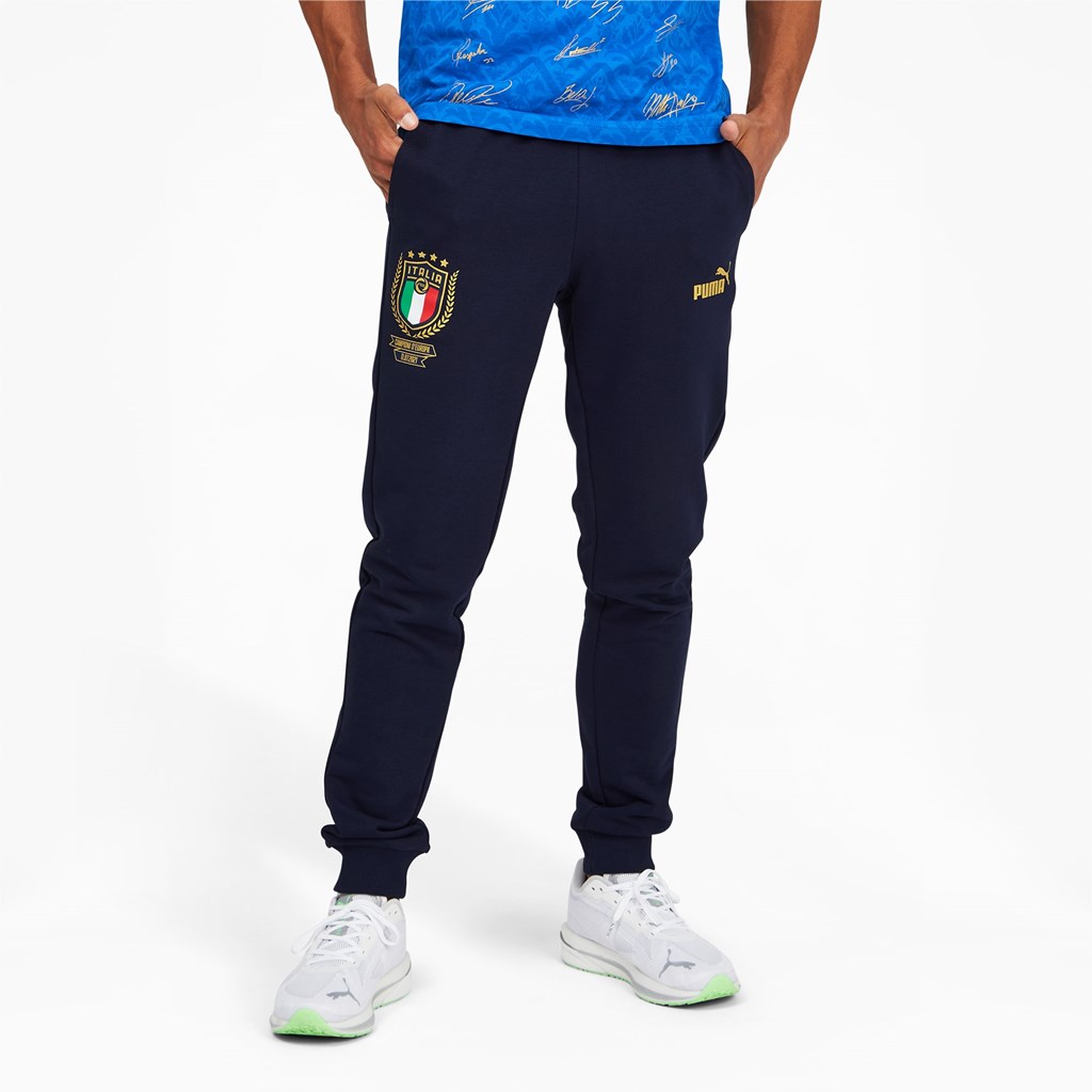 Pantalon Puma FIGC Winner Soccer Homme Doré | 1720635-GI