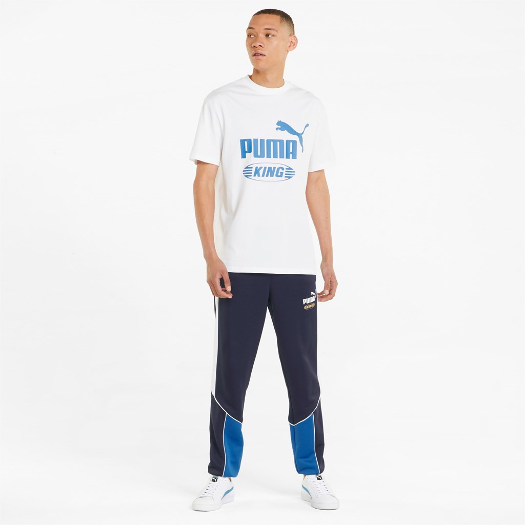 Pantalon Puma King Piste Homme Bleu | 3467591-LO