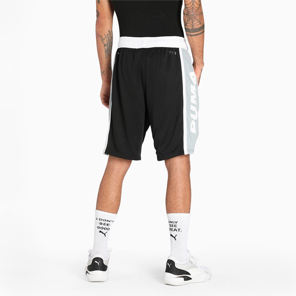Shorts Puma Curl Basketball Homme Noir | 8014236-SH