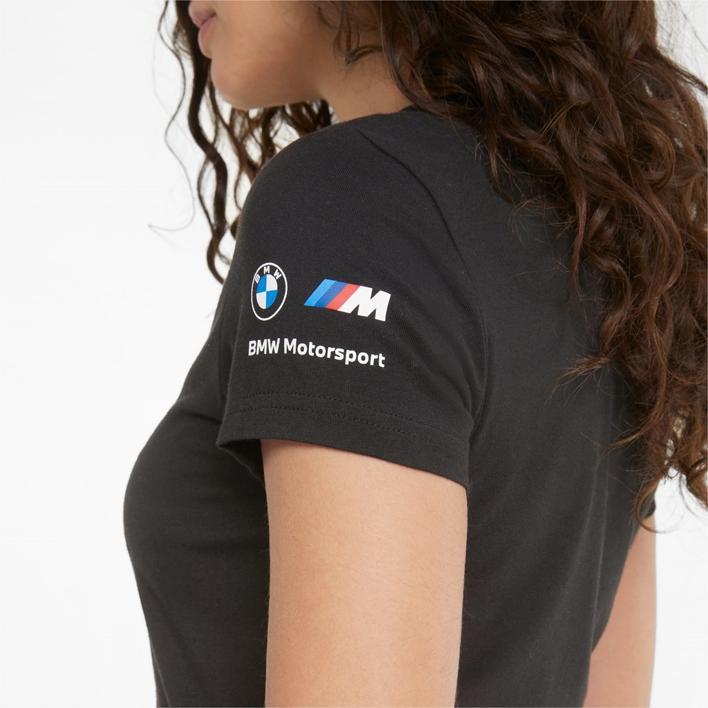 T Shirt Running Puma BMW M Motorsport Statement Graphic Femme Noir | 9687041-KH