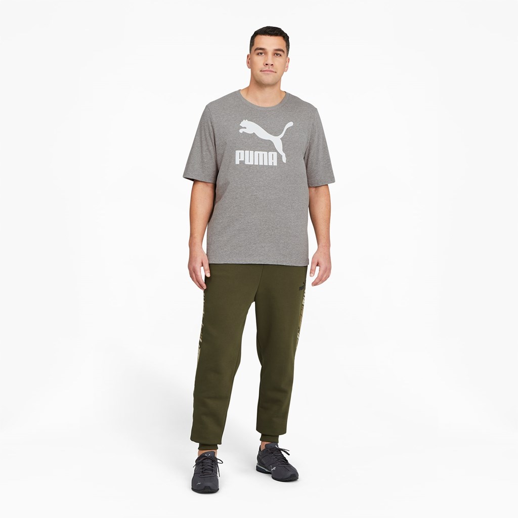T Shirt Running Puma Classics Logo BT Homme Blanche | 7215469-PZ