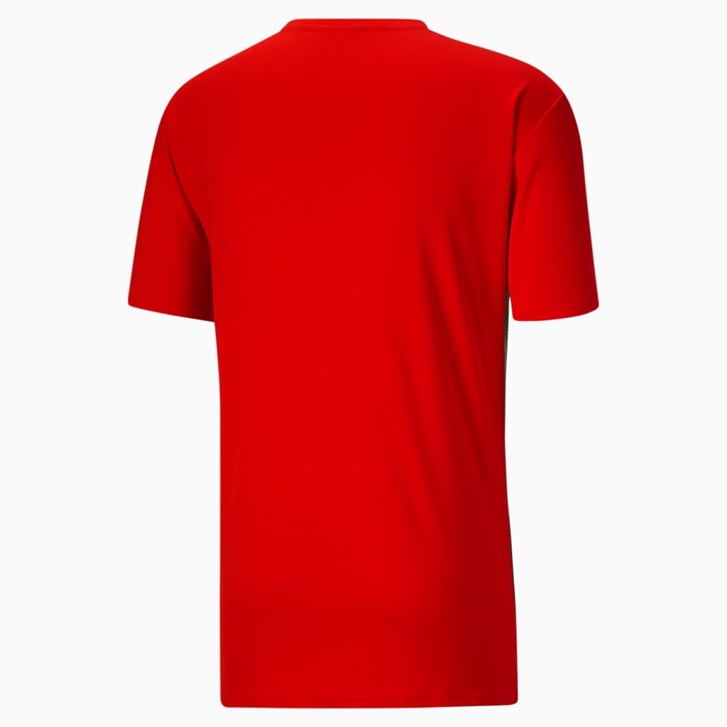 T Shirt Running Puma Country Emblem Tech Homme Rouge | 7914283-PF