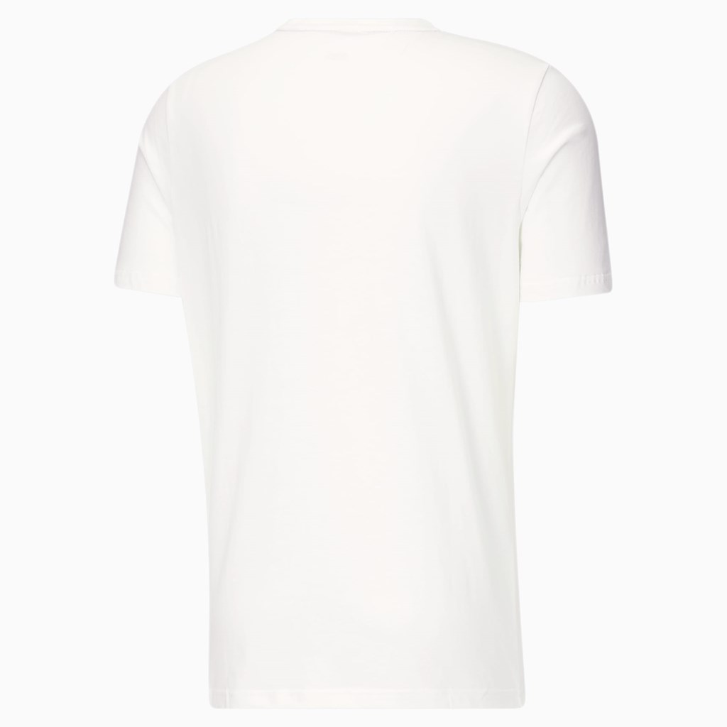 T Shirt Running Puma Dazed Classics Logo Homme Blanche | 0815237-YH