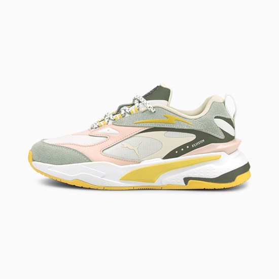 Baskets Puma Time4change Rs-fast Jr Fille Blanche | GNO-930624