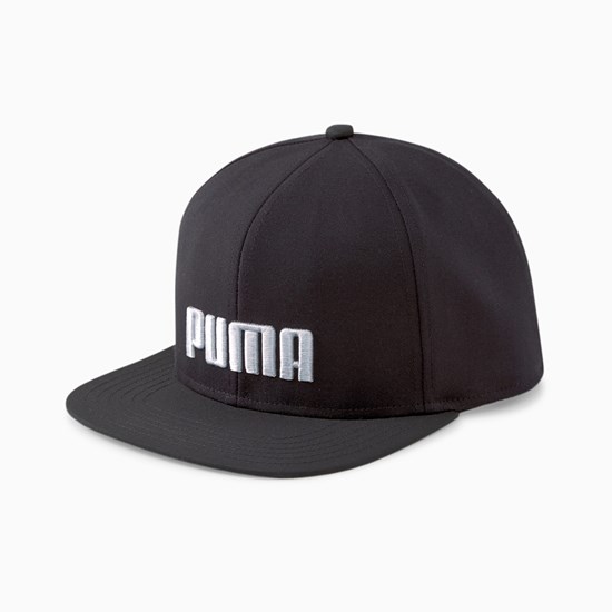 Chapeaux Puma Plates Brim Femme Noir | 8047561-MT