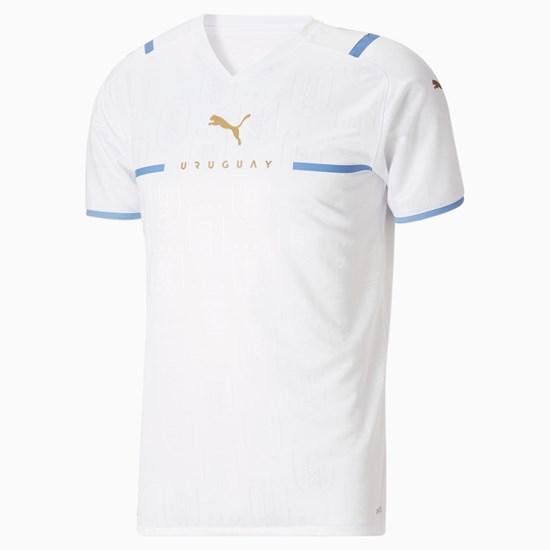 Chemises Puma Uruguay Away Replica Shirt 21 Homme Blanche | 5107932-KO