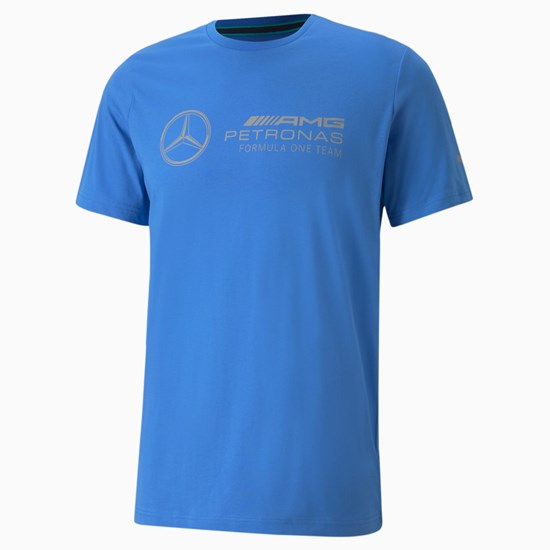 T Shirt Running Puma Mercedes F1 Logo Homme Bluemazing | 6405182-EJ