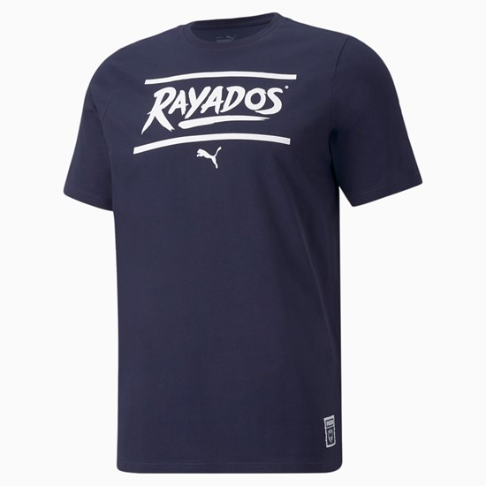 T Shirt Running Puma Monterrey FtblCore Soccer Homme Blanche | 4963015-AQ